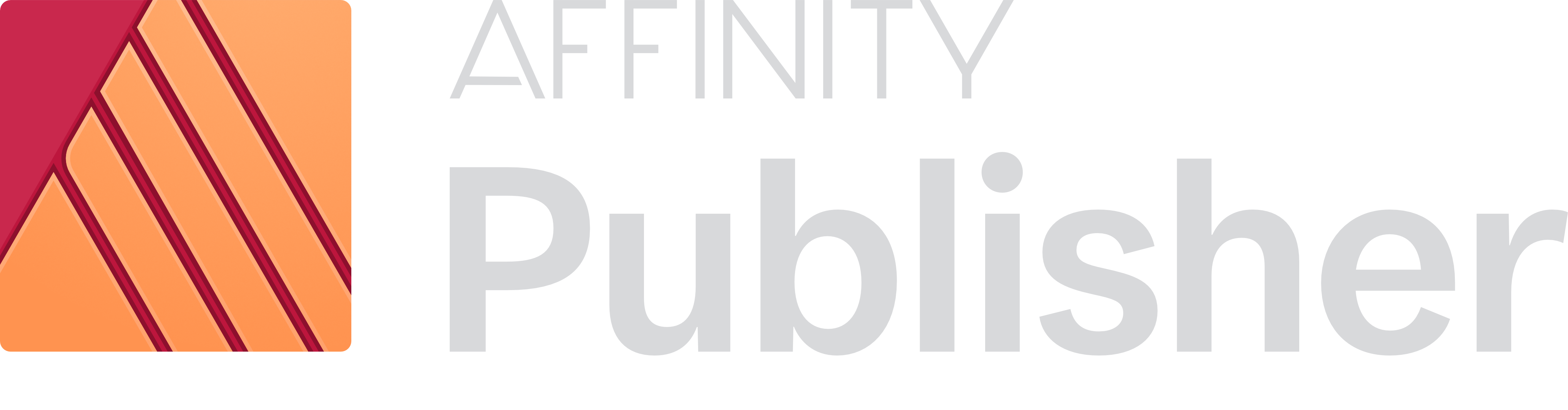 Affinity Piublisherr logo  en Compolaser